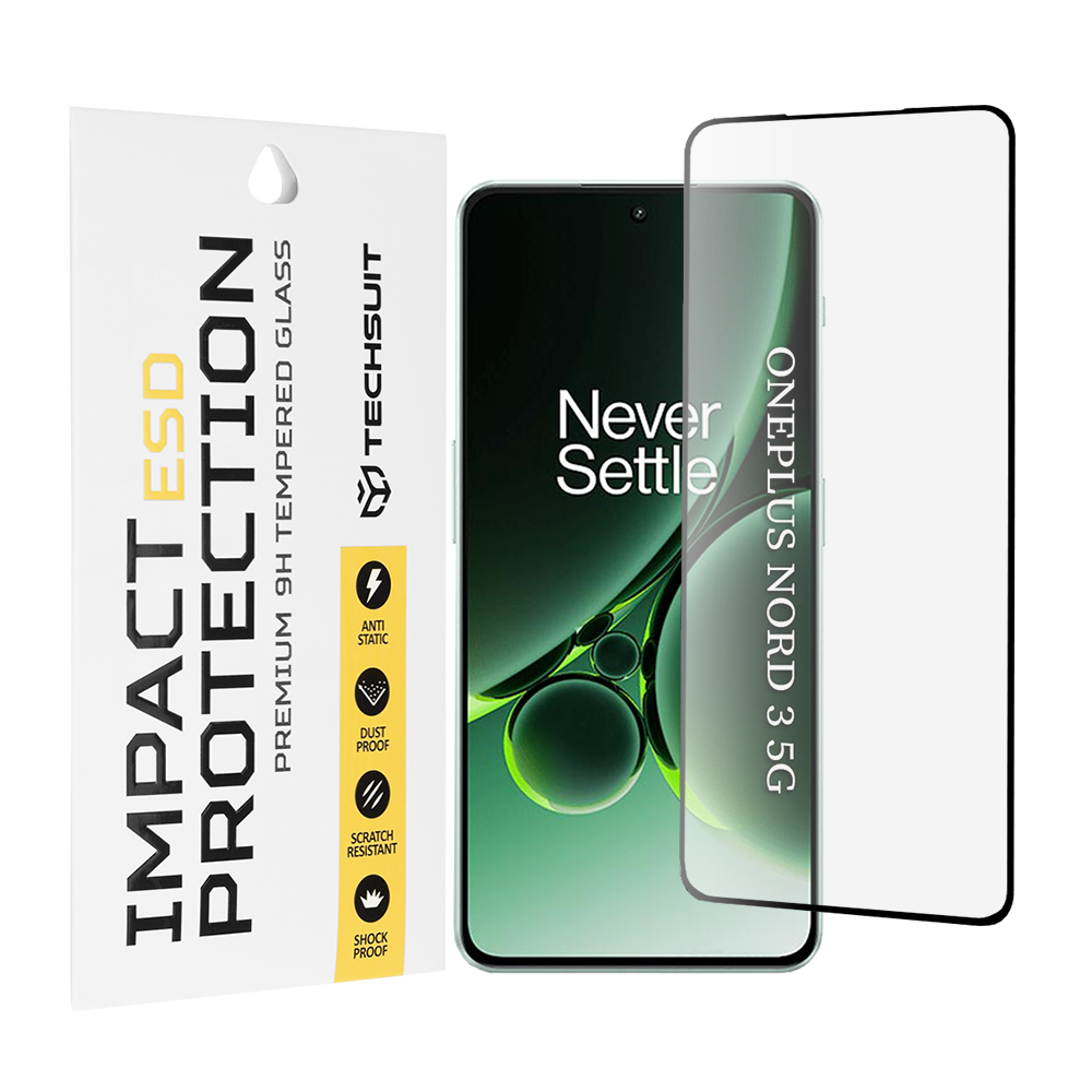 Techsuit ESD Glass pro OnePlus Nord 3 černá
