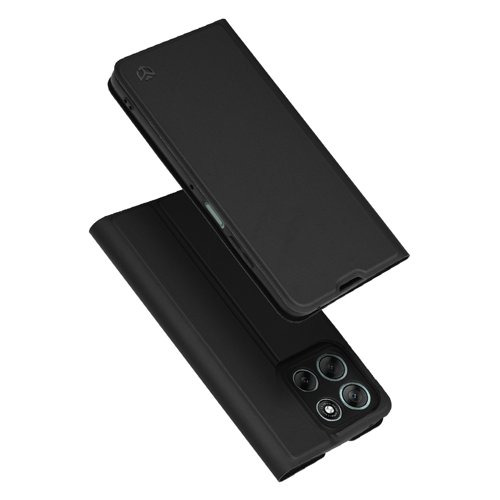 Pouzdro Techsuit Magskin Book pro Motorola Moto G56 černé