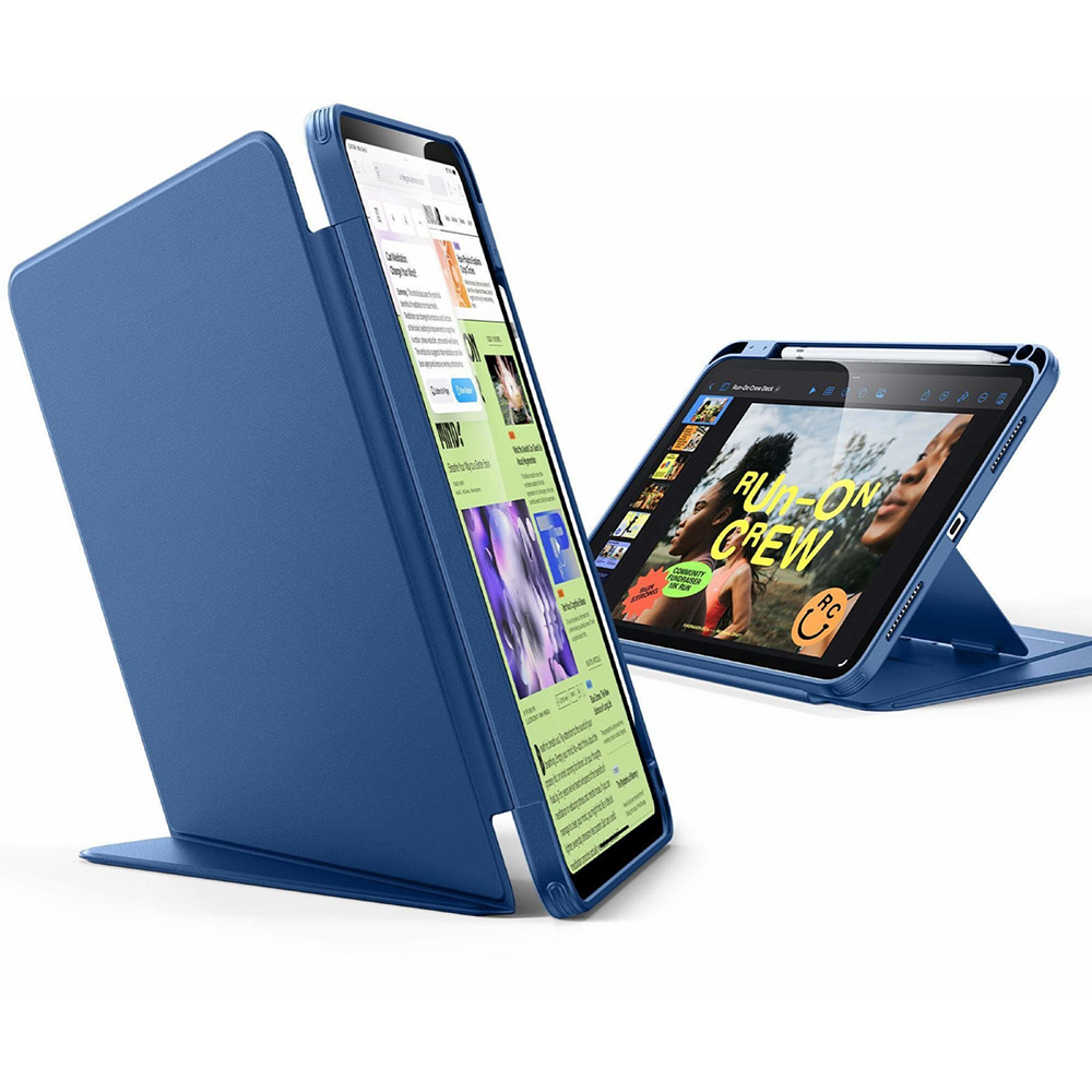ESR Flip Hybrid s držákem na tužku iPad Pro 11 (2024/2025) modrá
