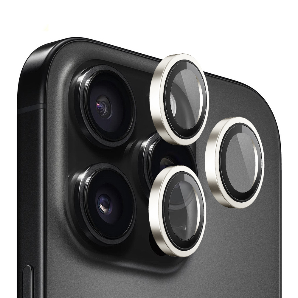 Blueo Original Metal Frame Lens Protector iPhone 14 Pro/Pro Max zlatý