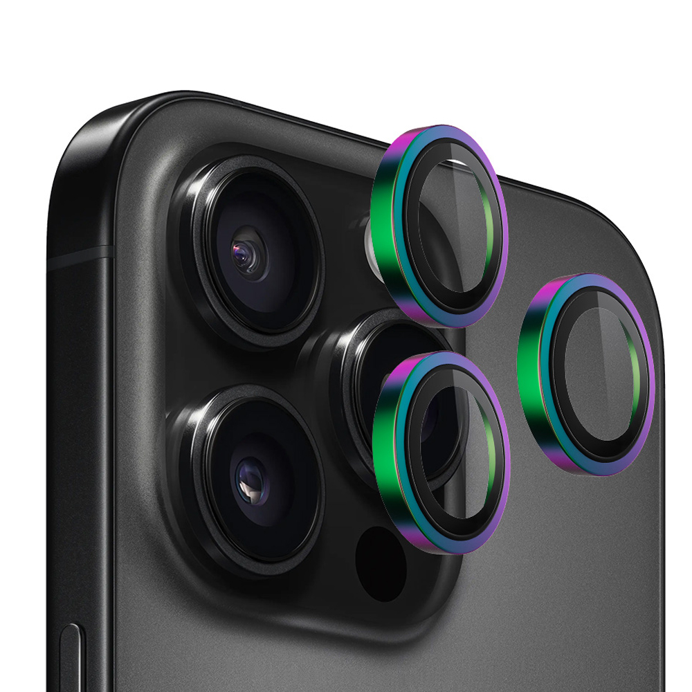 Blueo Original Metal Frame Lens Protector pro iPhone 14 Pro/Pro Max barevný