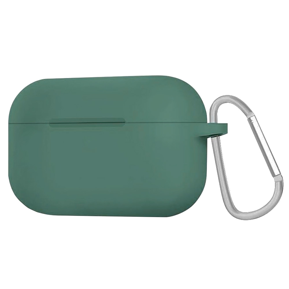 Blueo Liquid Silicone ochranné pouzdro pro AirPods Pro 1 Borovicová zeleň