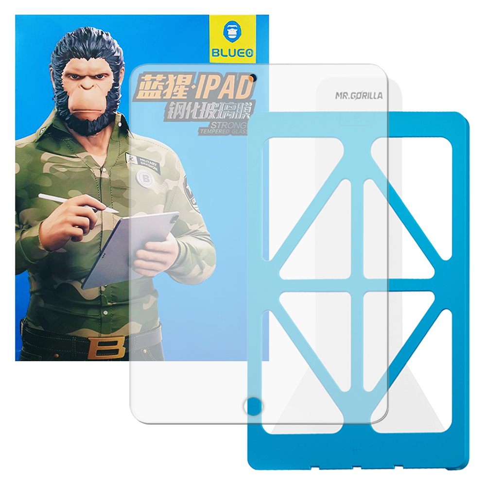 Blueo HD tvrzené sklo s aplikátorem Pro iPad 10.2" (2021/2020/2019) čiré