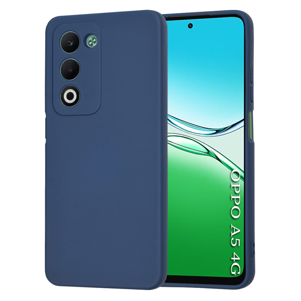 Techsuit SoftFlex pro Oppo A5 4G A5 5G námořnická modrá