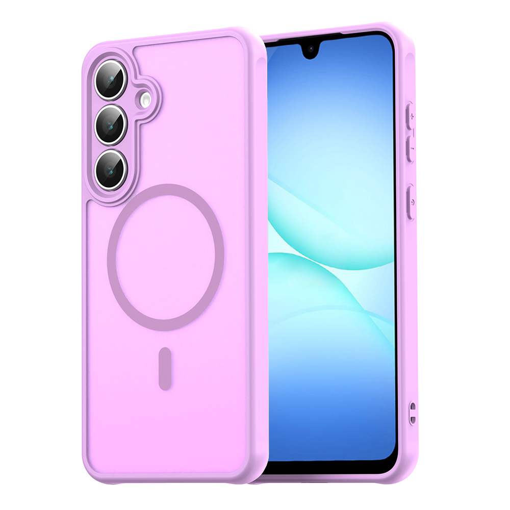 Techsuit HaloFrost II MagSafe pro Samsung Galaxy A17 5G A17 4G růžová