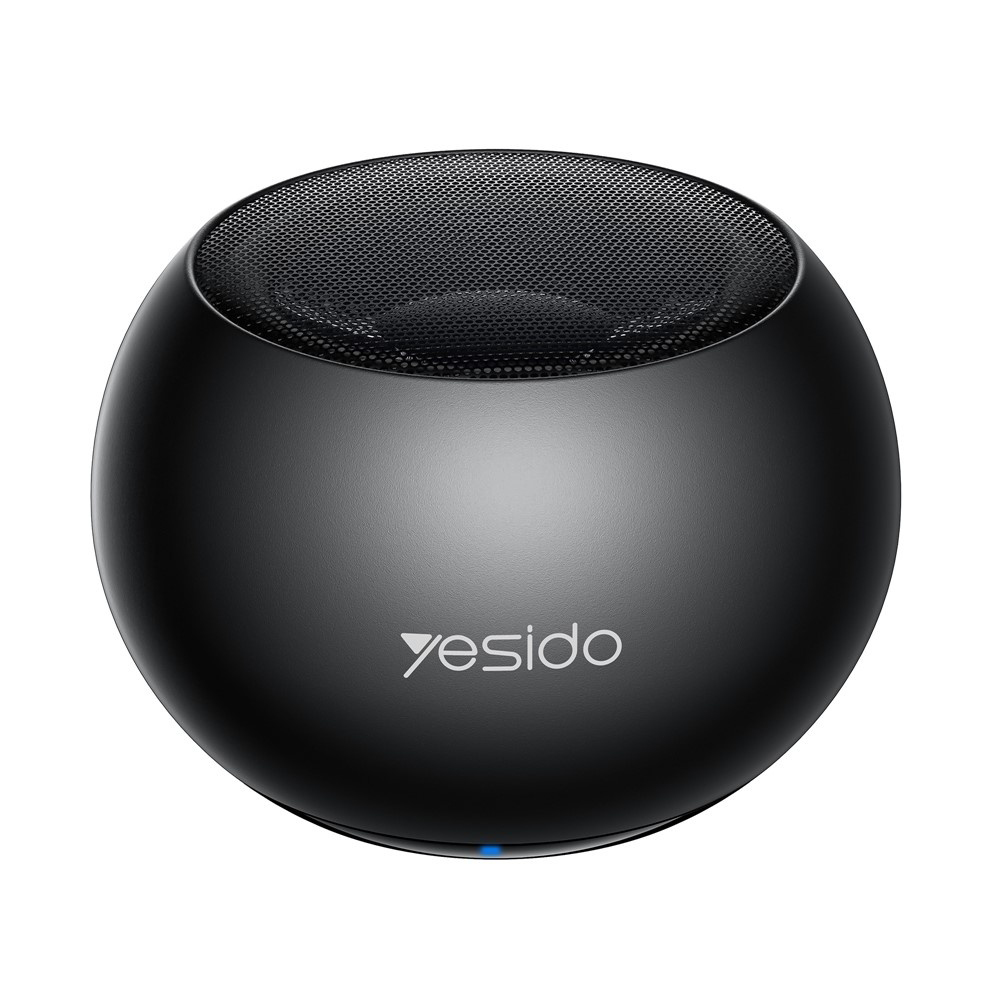 Yesido Mini bezdrátový reproduktor YSW33 hliníková slitina 3W Bluetooth 5.0 300mAh černý
