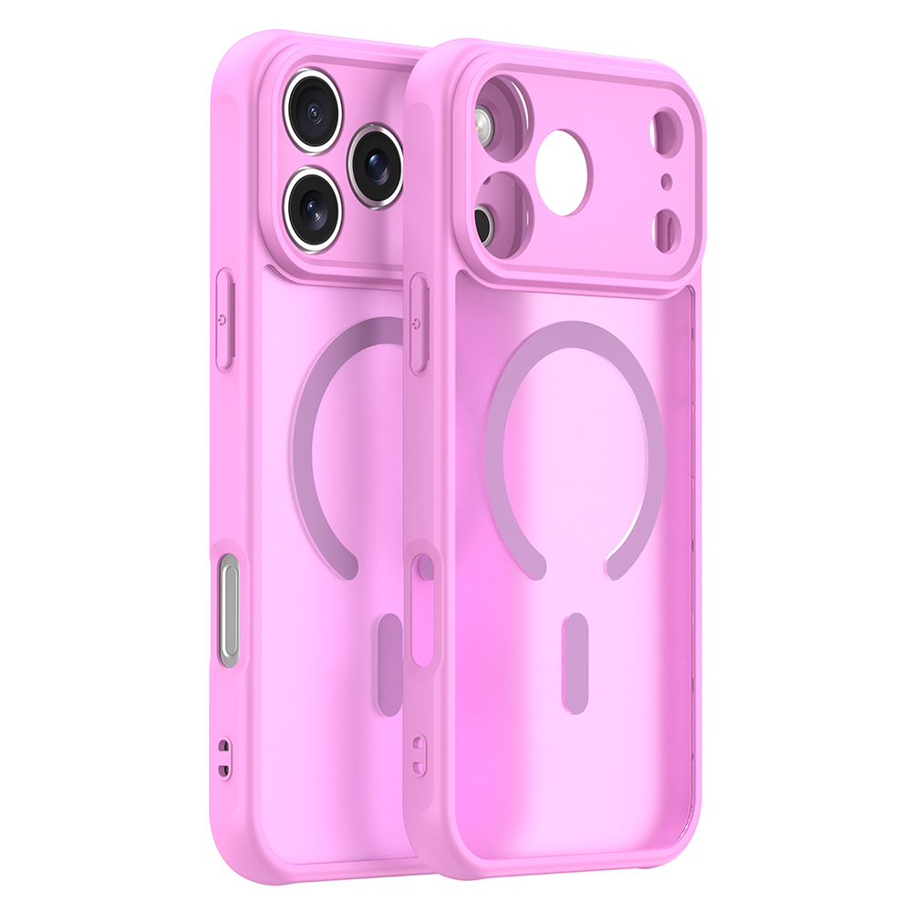 Techsuit HaloFrost II MagSafe pro iPhone 17 Pro růžový