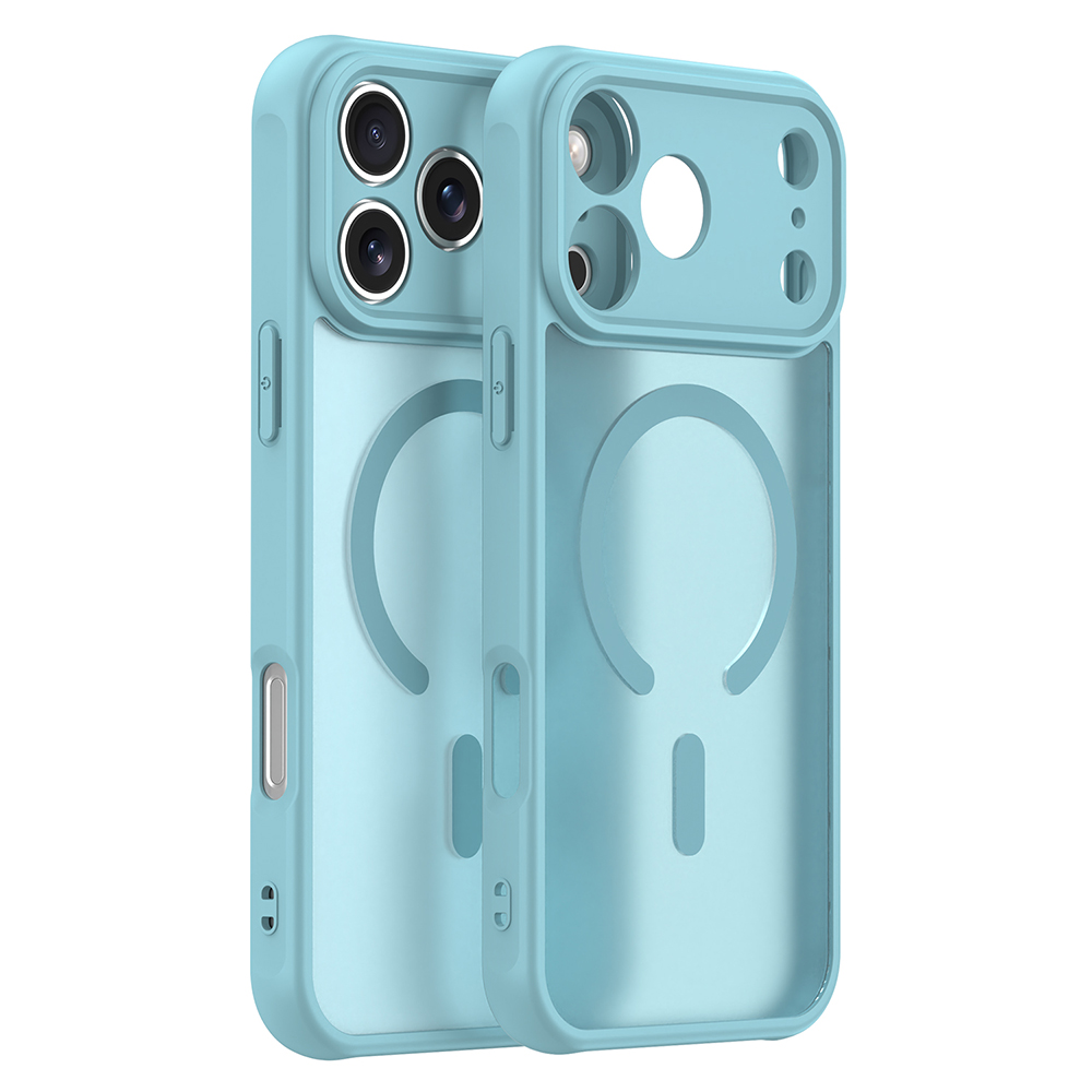 Techsuit HaloFrost II MagSafe pro iPhone 17 Pro mátově zelená