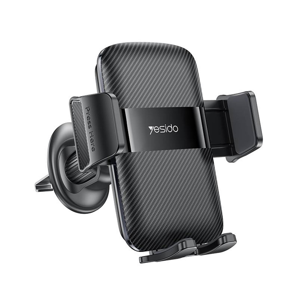 Yesido Car Holder C251 do ventilace s automatickým zamykáním černý