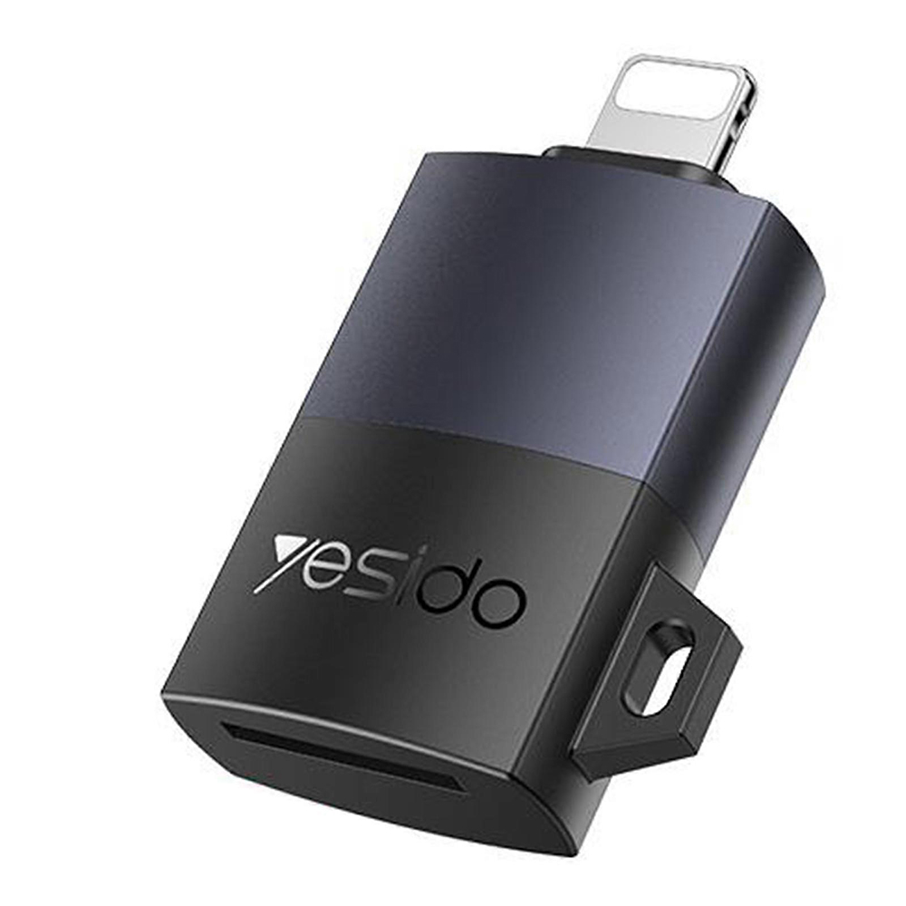 Yesido Adapter GS38 Lightning na TF kartu pro iPhone iPad šedý
