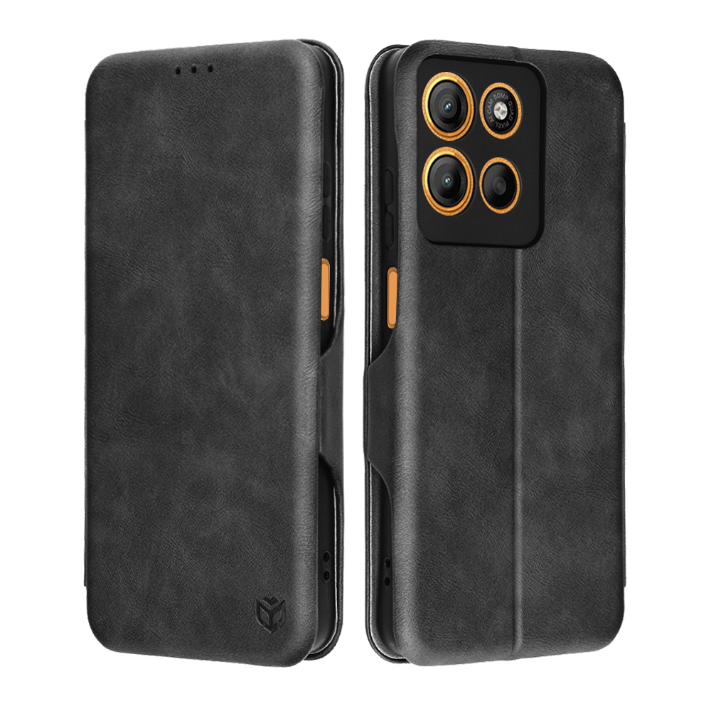 Pouzdro Techsuit Safe Wallet Plus pro Motorola Moto G15 G15 Power černé
