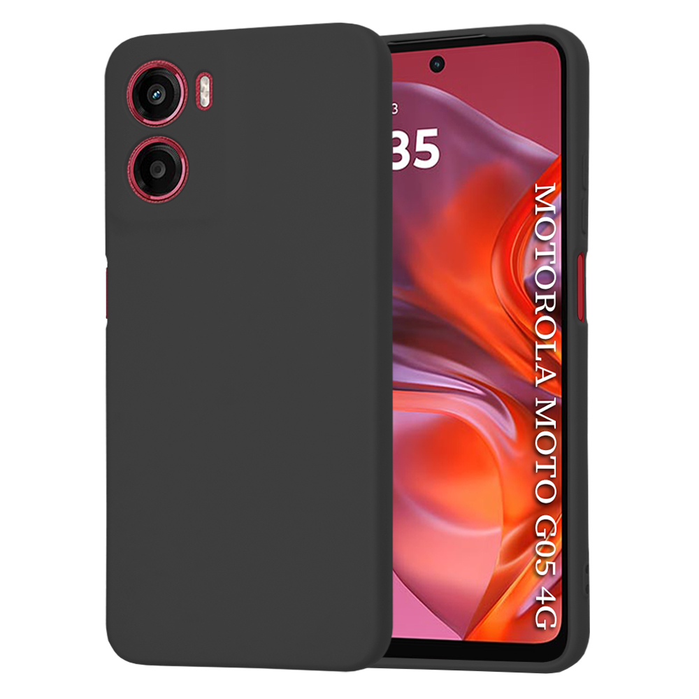 Pouzdro Techsuit SoftFlex pro Motorola Moto G05 E15 černé