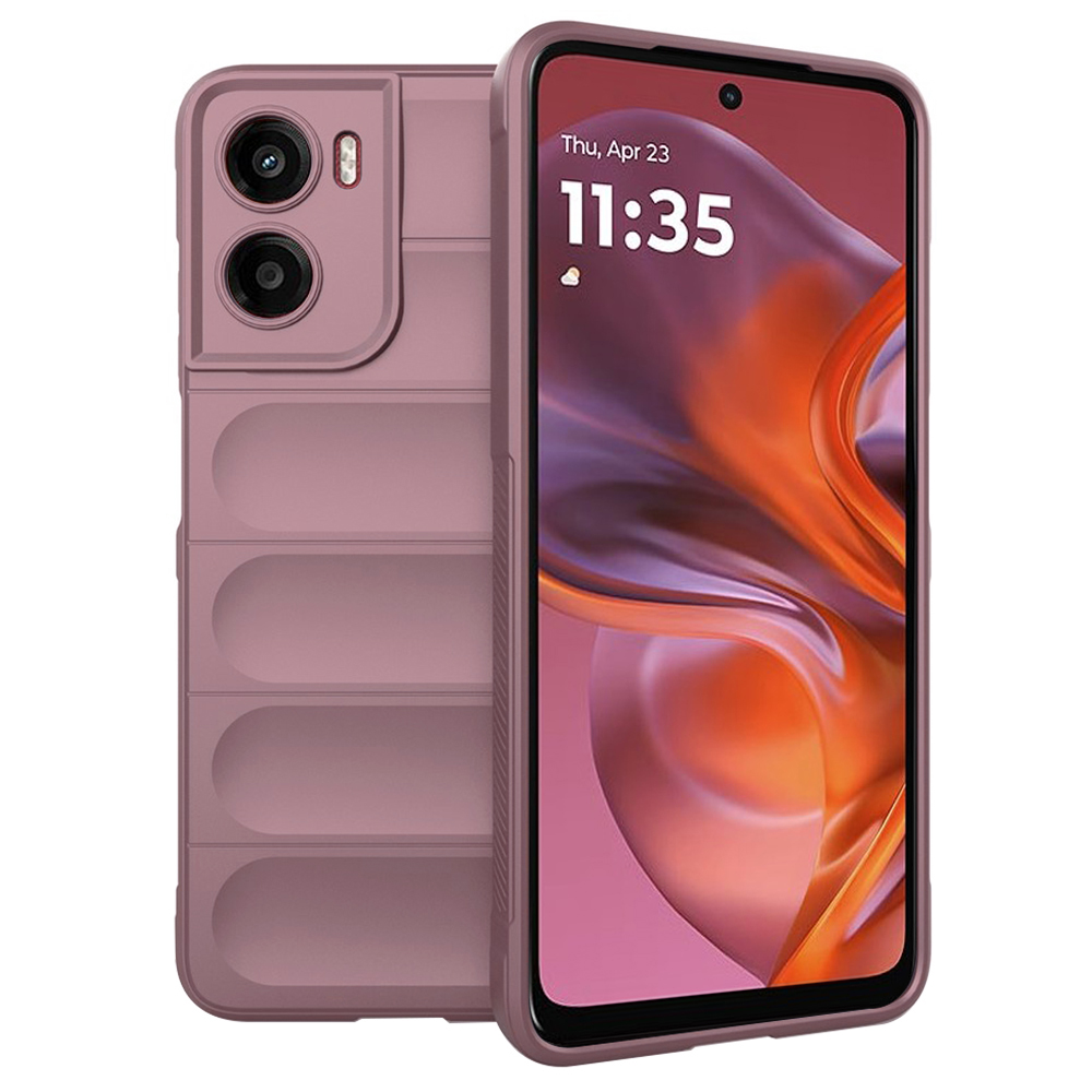 Ochranný kryt Techsuit Magic Shield pro Motorola Moto G05 E15 fialový