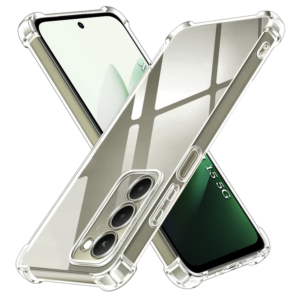 Techsuit Shockproof průhledný silikon pro Xiaomi Redmi 15 4G 5G průhledný