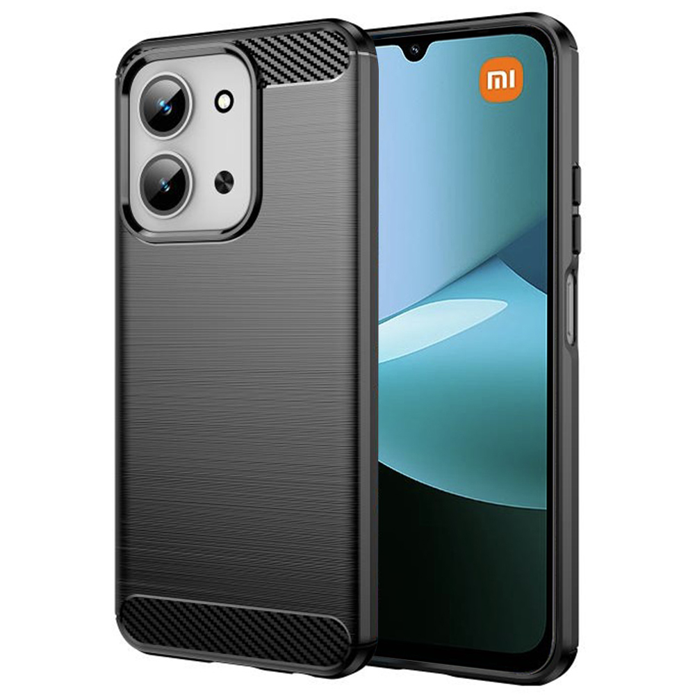 Techsuit Carbon Silicone pro Xiaomi Redmi 15C 4G/5G Poco C85 4G černá