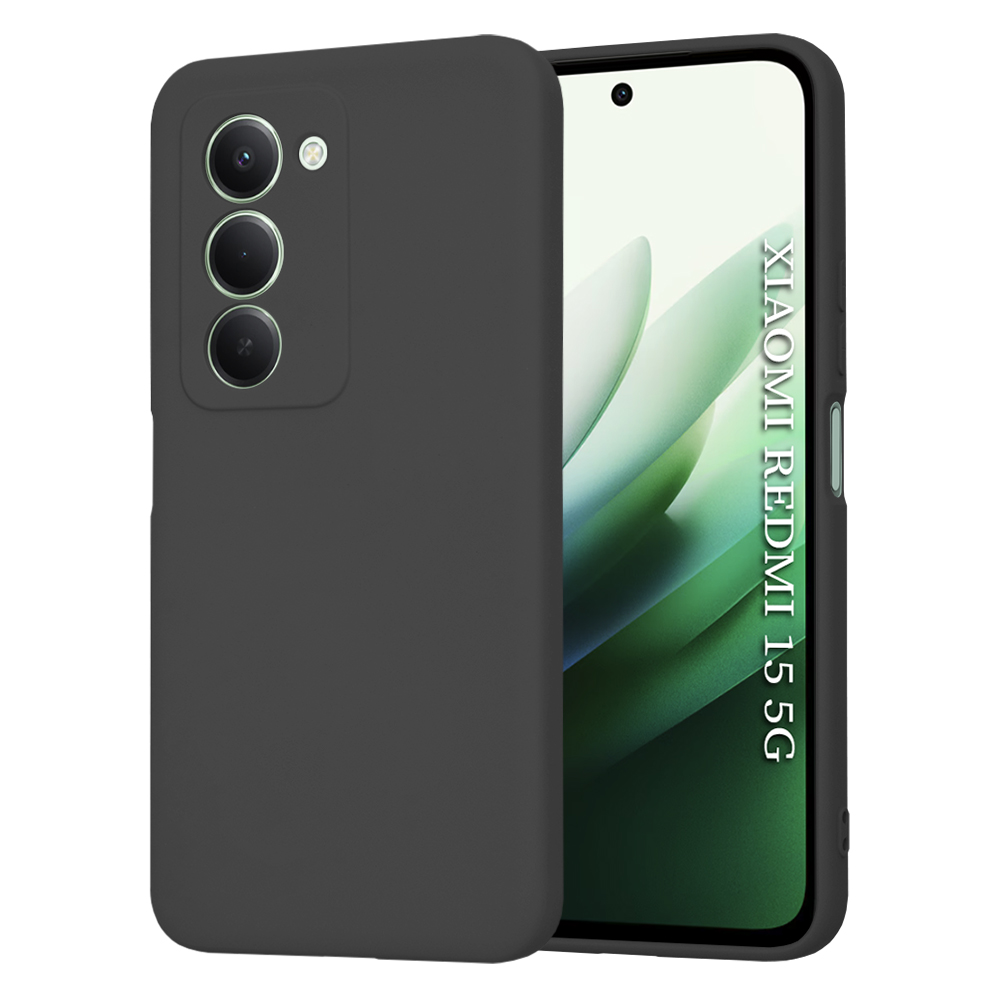 Techsuit SoftFlex pro Xiaomi Redmi 15 4G / Redmi 15 5G černý