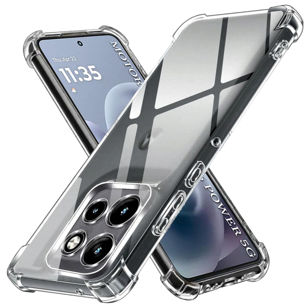 Techsuit Shockproof průhledný silikon Motorola Moto G86 Power průhledný 2