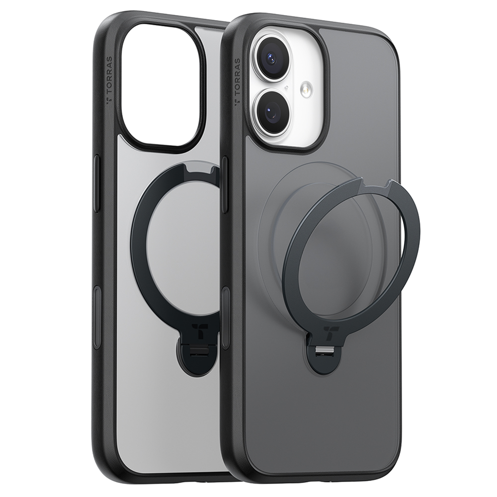 Torras Ostand Spin MagSafe Series iPhone 17 černý