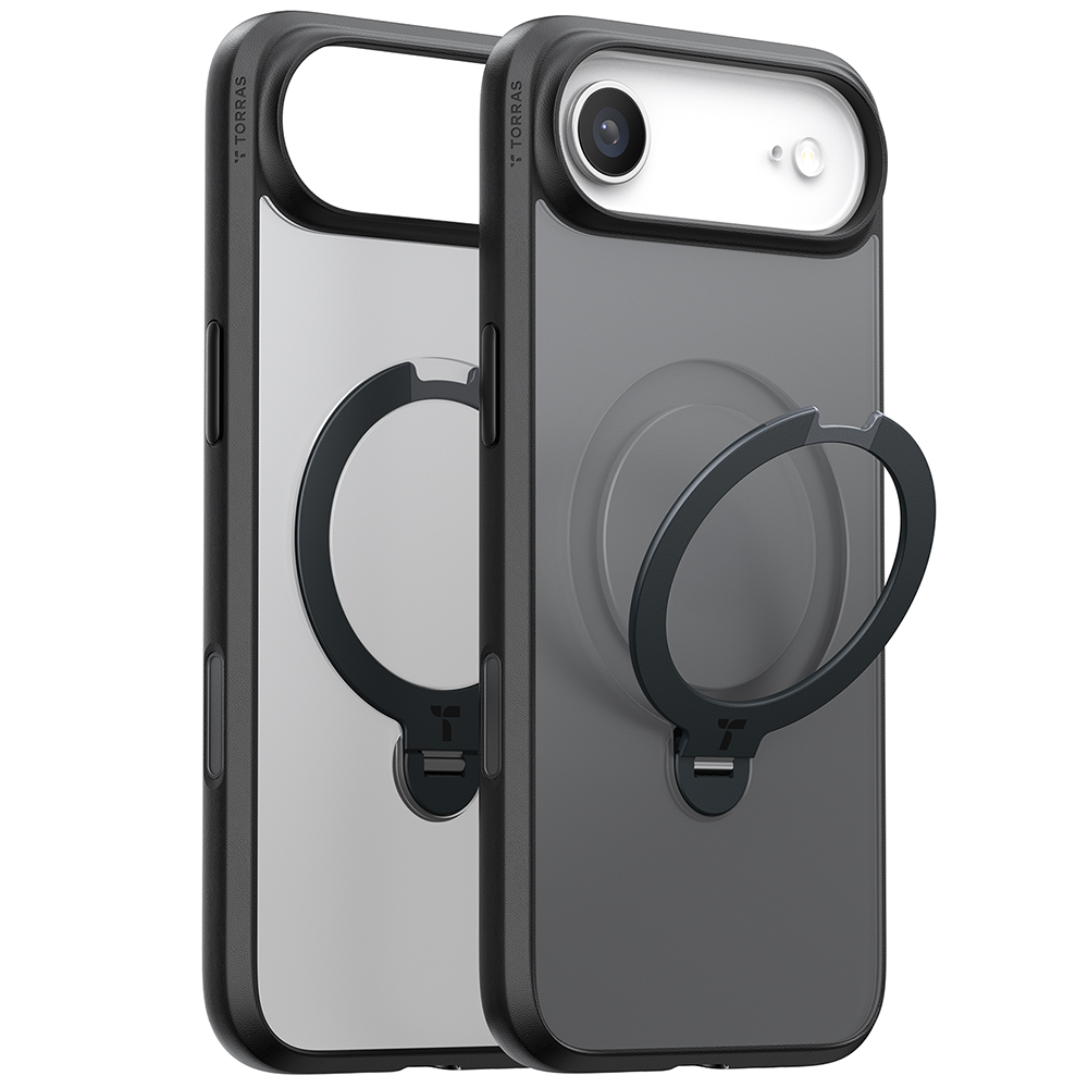 Torras Ostand Spin MagSafe Series iPhone 17 Air černý