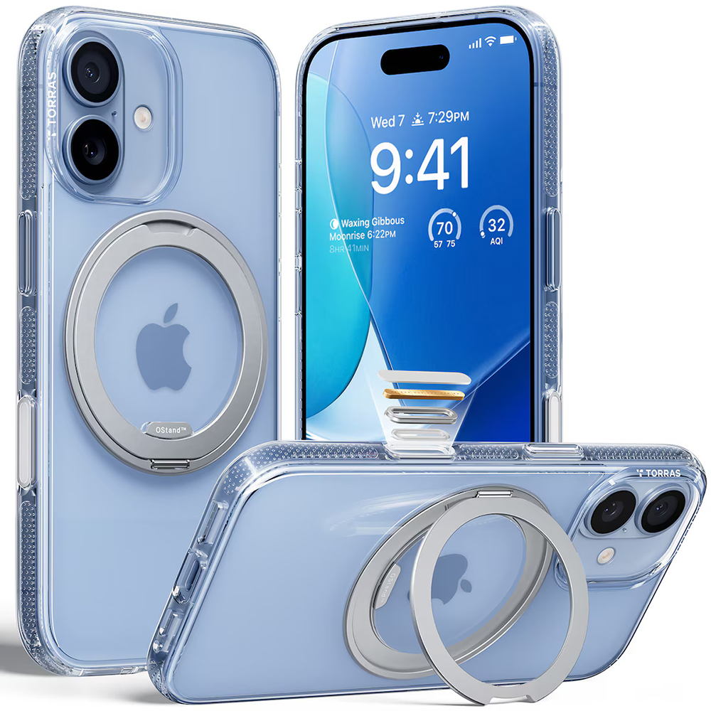 Torras Ostand R Fitness Series iPhone 17 průhledný obal