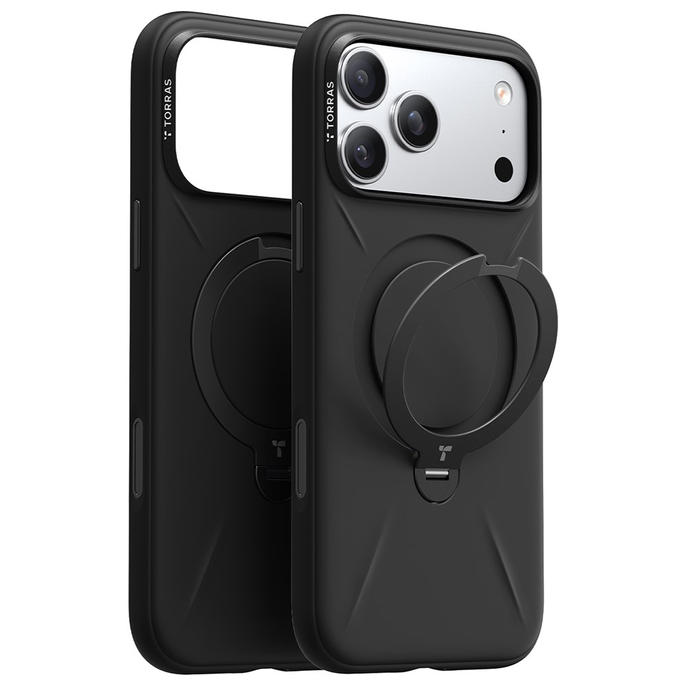Torras QPRO Silicone Series pro iPhone 17 Pro černý