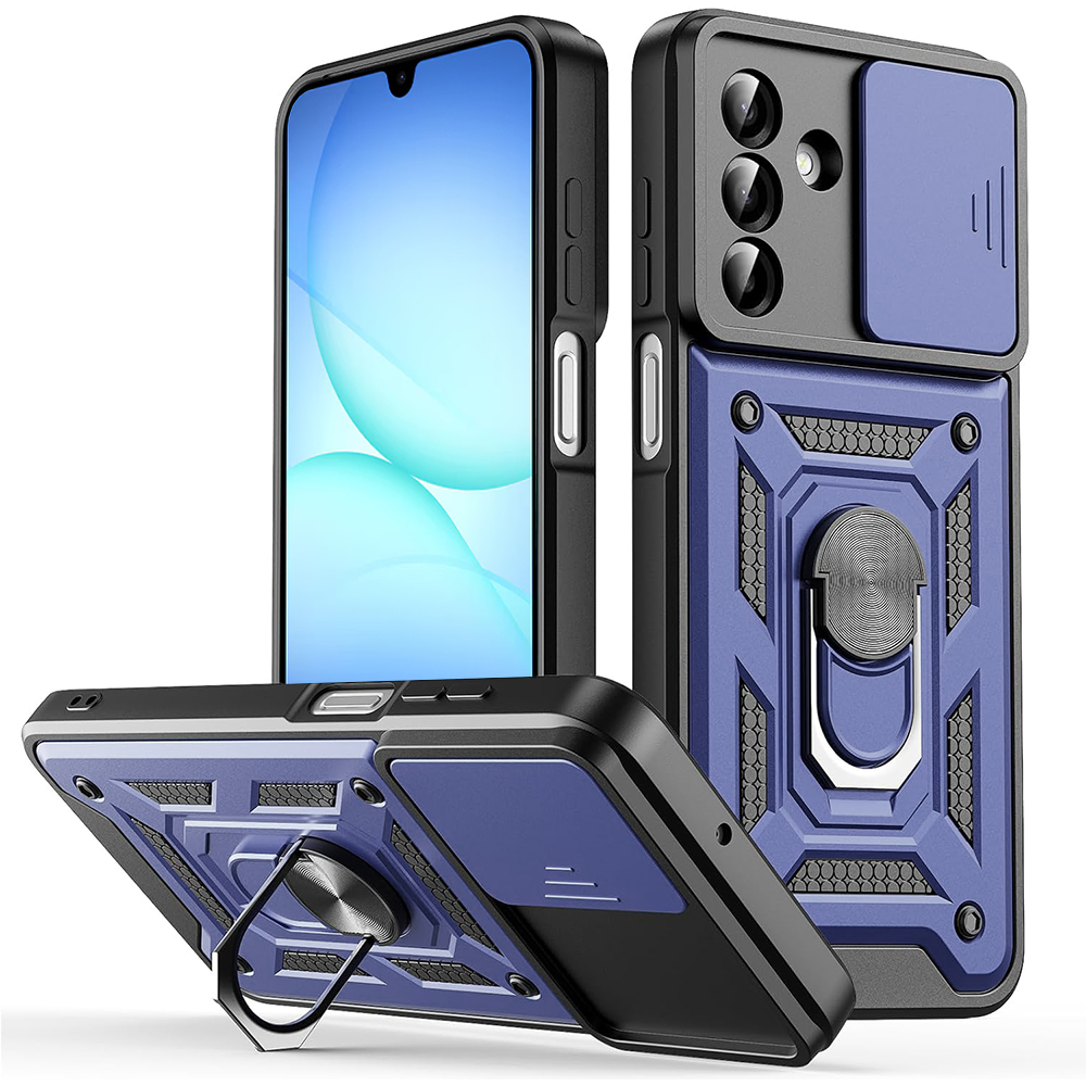 Techsuit CamShield Series pro Samsung Galaxy A17 5G A17 4G modrá