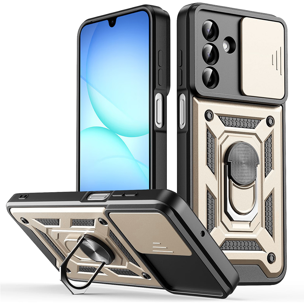 Techsuit CamShield Series pro Samsung Galaxy A17 5G / A17 4G zlatá