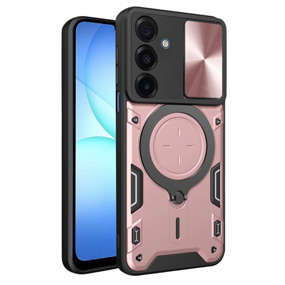 Techsuit CamGuard Pro pro Samsung Galaxy A17 5G A17 4G růžově zlatý
