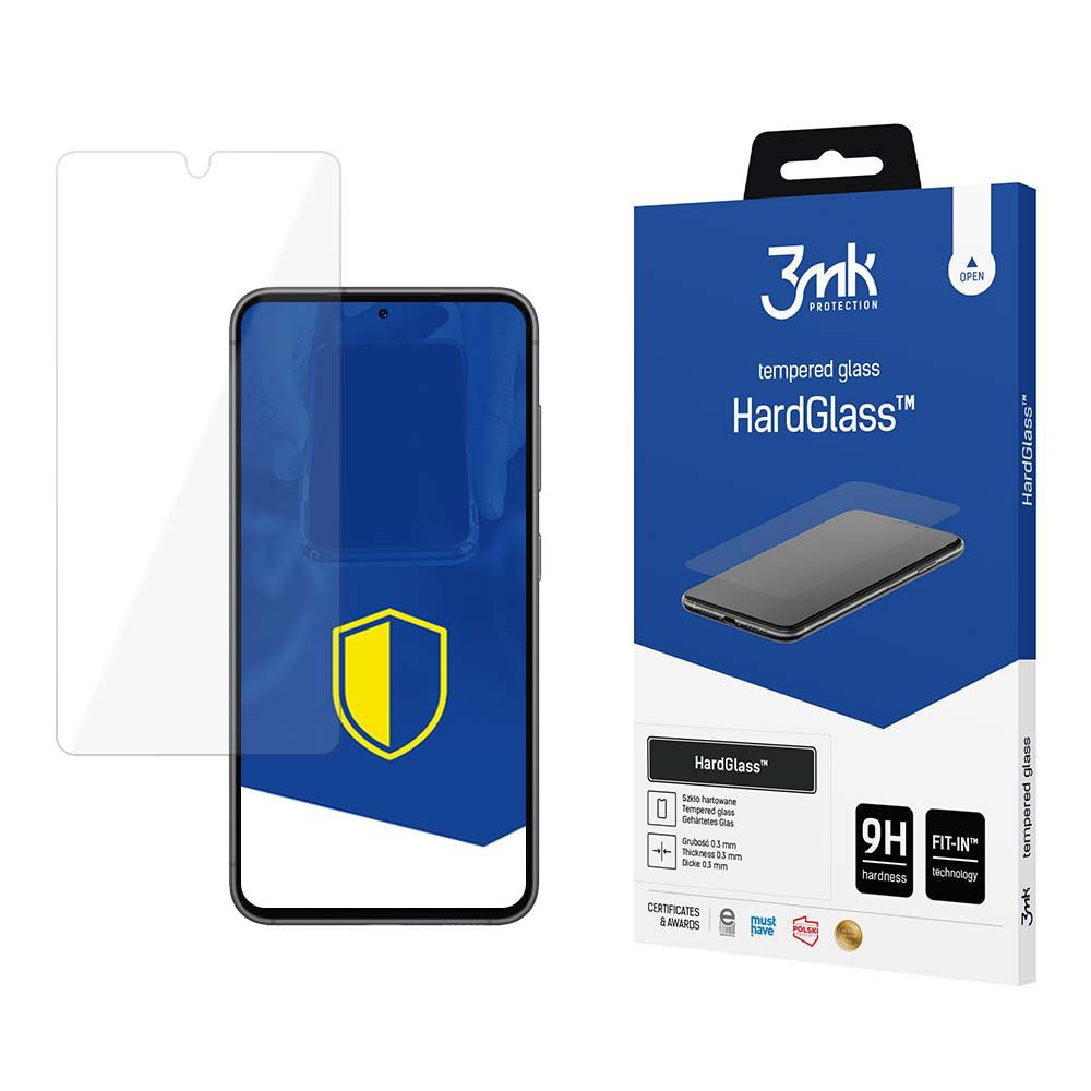 3mk HardGlass tvrzené sklo na displej Samsung Galaxy S23 čiré