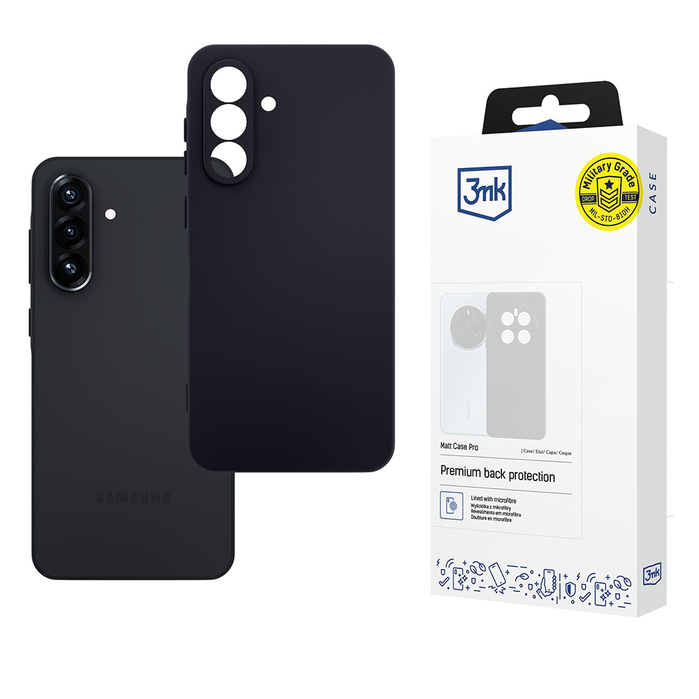 3mk Matt Case Samsung Galaxy A56 5G černý obal
