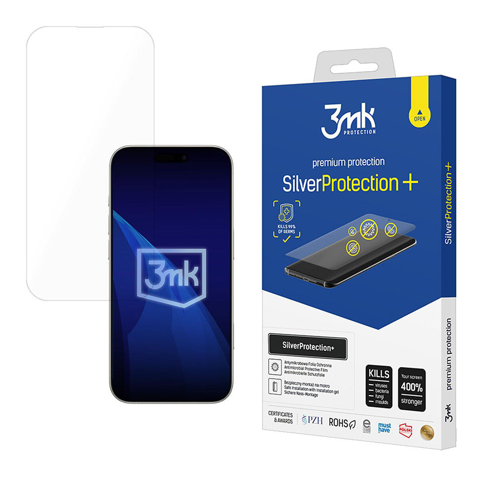 3mk SilverProtection+ fólie iPhone 17 Pro čirá