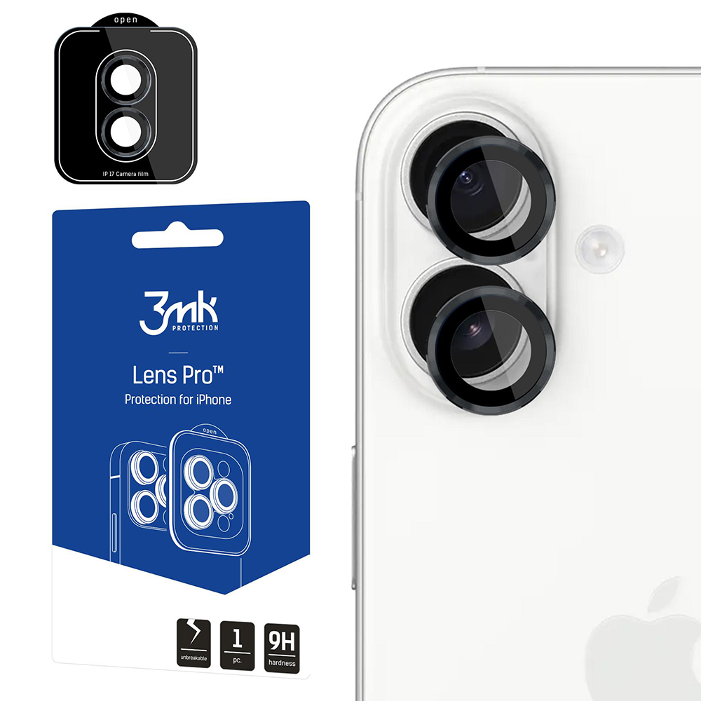 3mk Lens Protection Pro iPhone 17 černá