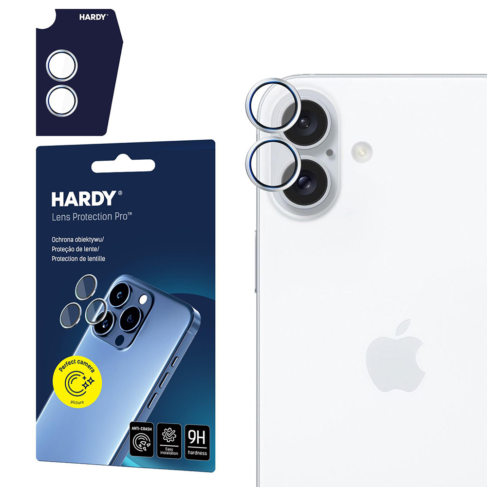 3mk Hardy Lens Protection Pro pro iPhone 17 stříbrný