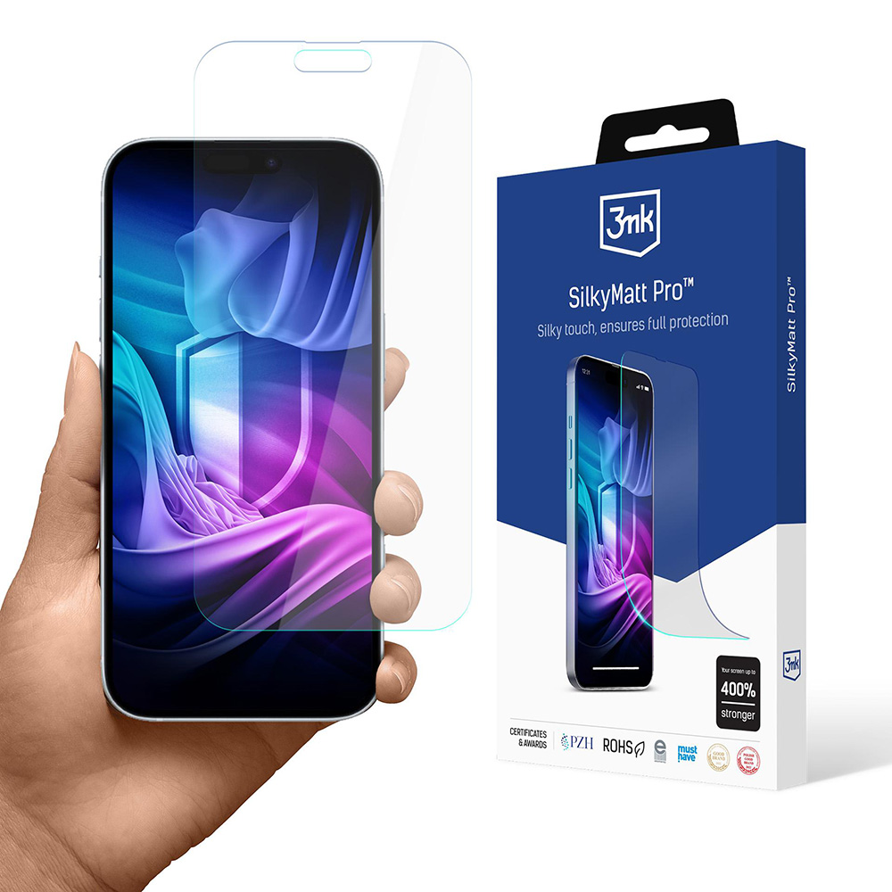 3mk Silky Matt Pro ochranná fólie iPhone 17 Air průhledná