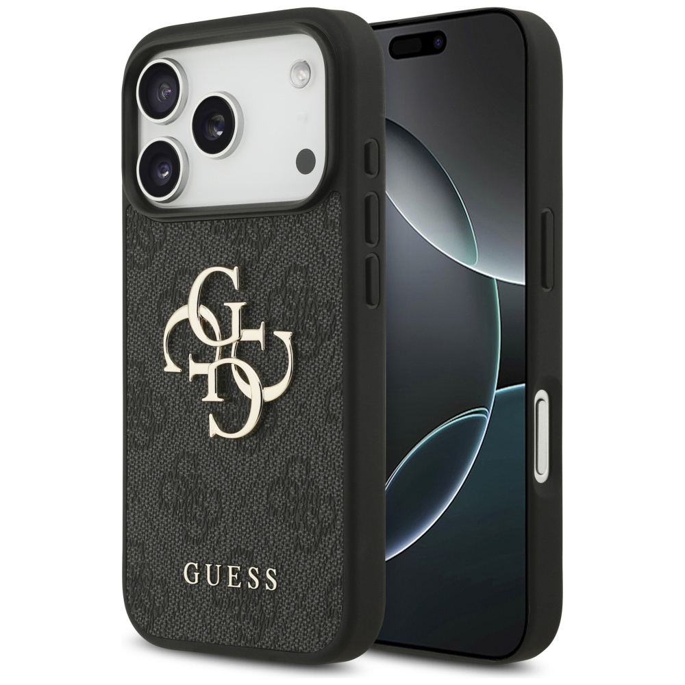 Guess Hardcase 4G Big Logo iPhone 17 Pro Max černá