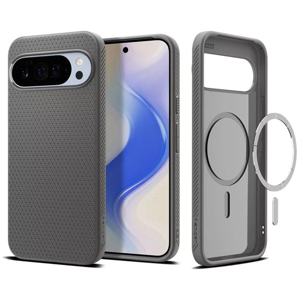 Spigen Liquid Air MagSafe Google Pixel 10 Pro XL Mramorově šedá
