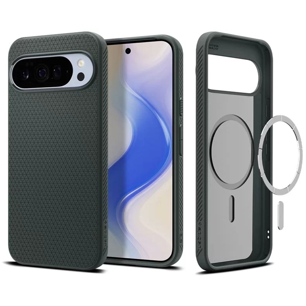 Spigen Liquid Air MagSafe Google Pixel 10 Pro XL v zelené Abyss