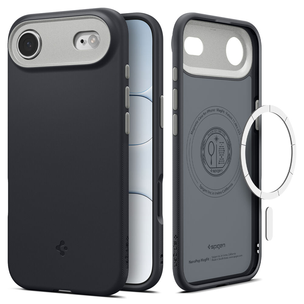 Spigen Caseology Nano Pop MagSafe pro iPhone 17 Air černý sezam