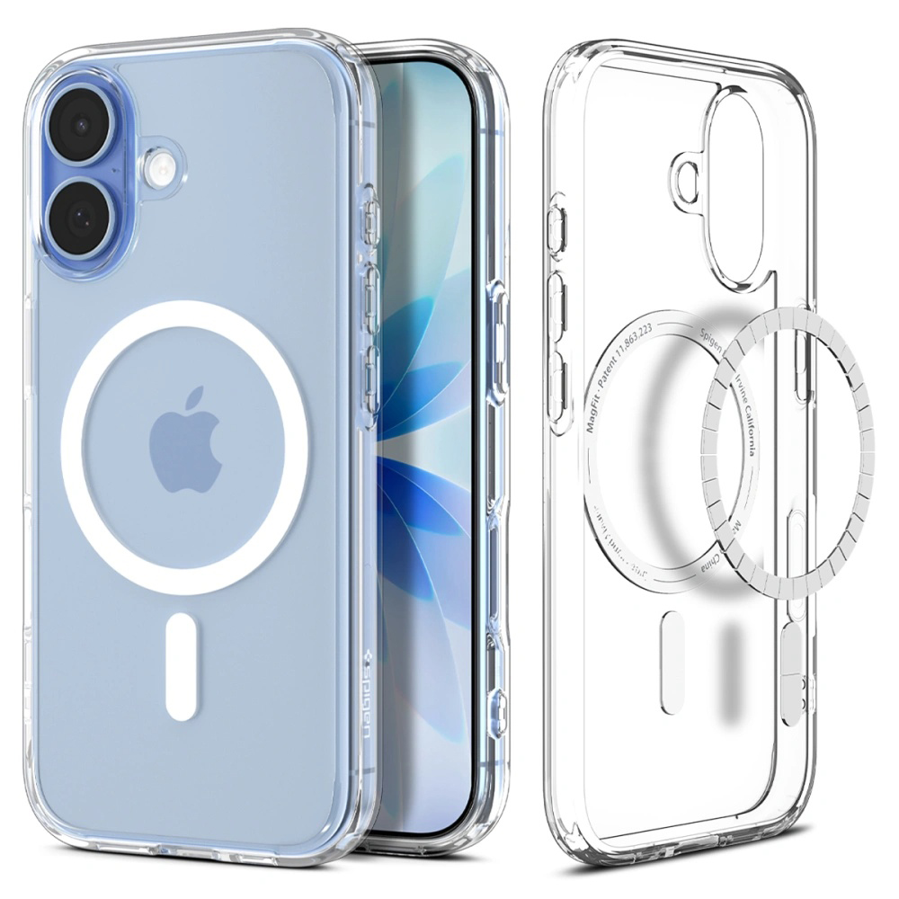 Spigen Ultra Hybrid MagSafe pro iPhone 17 čirý bílý