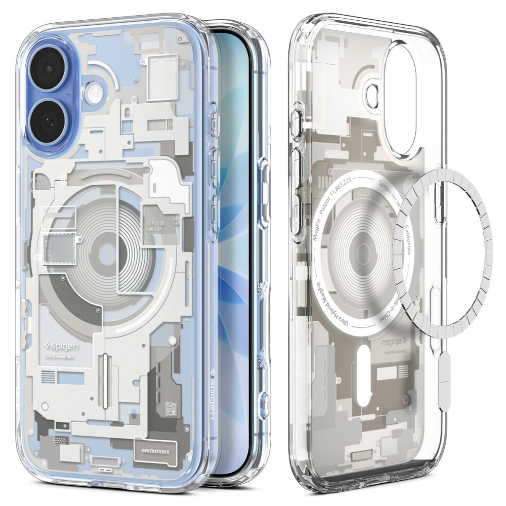 Spigen Ultra Hybrid Zero One MagSafe iPhone 17 přírodní titan