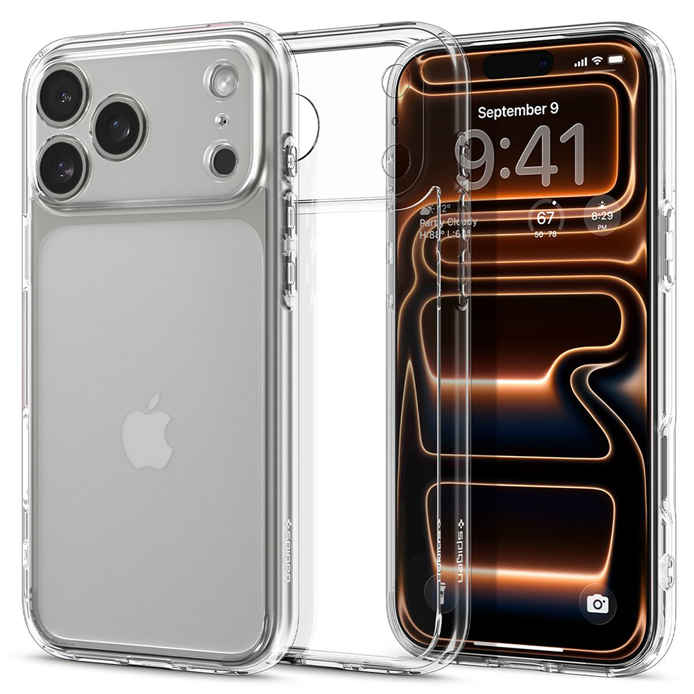 Spigen Ultra Hybrid iPhone 17 Pro Max Křišťálově čirý
