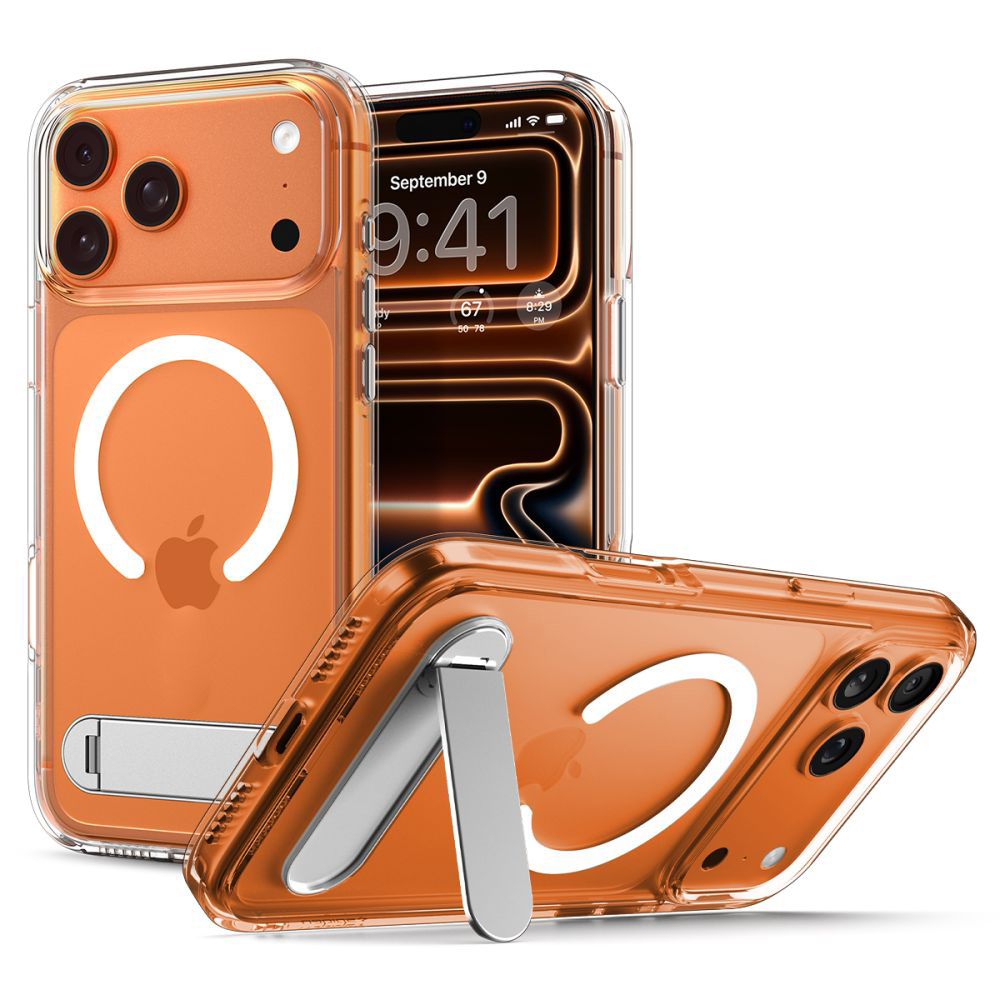 Spigen Ultra Hybrid S MagSafe iPhone 17 Pro čirý bílý