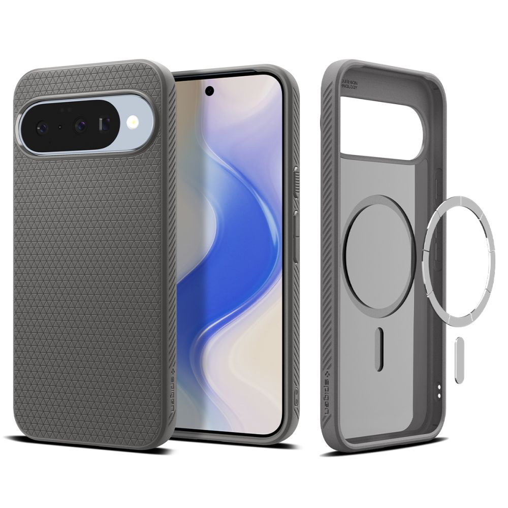 Spigen Liquid Air MagSafe Google Pixel 10 / 10 Pro Mramorově šedá