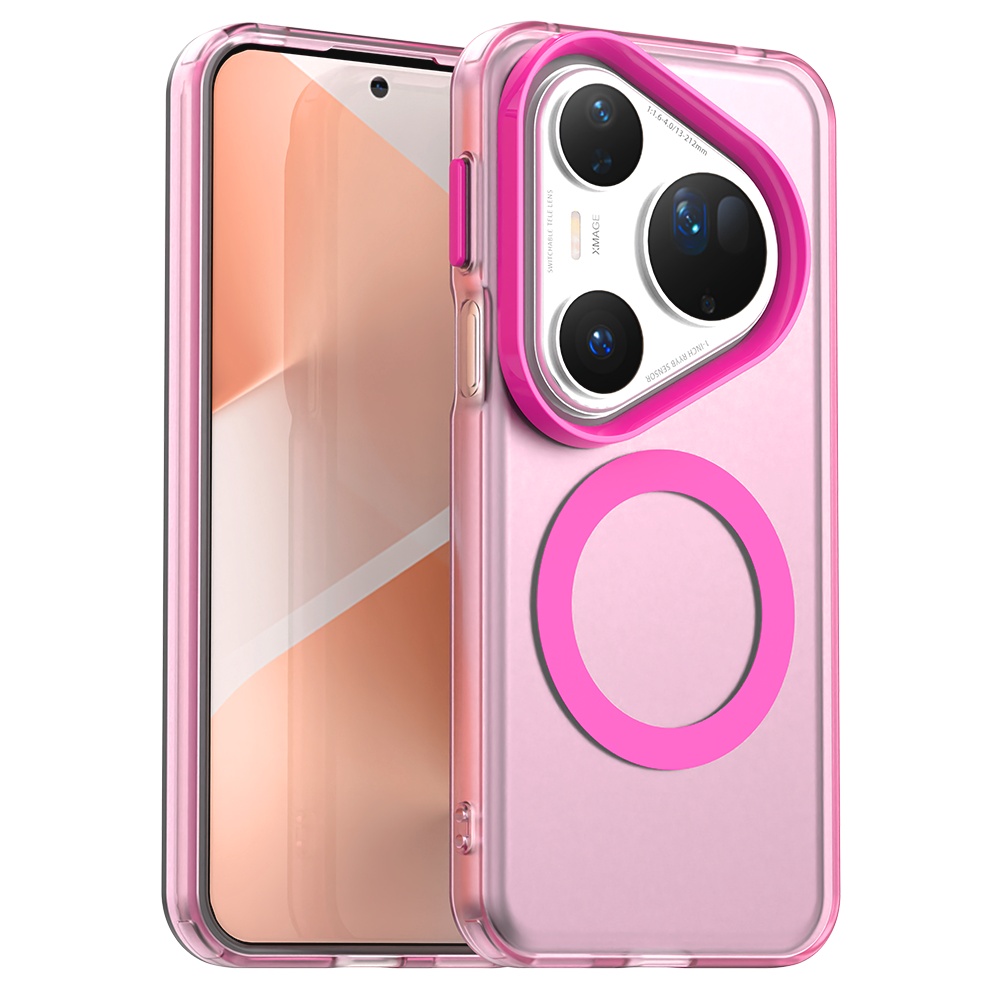 Techsuit CandyCase MagSafe pro Huawei Pura 80 Ultra růžová