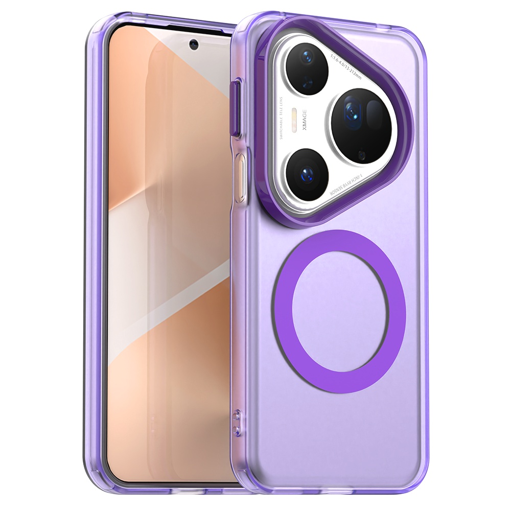 Techsuit CandyCase MagSafe pro Huawei Pura 80 Ultra fialová