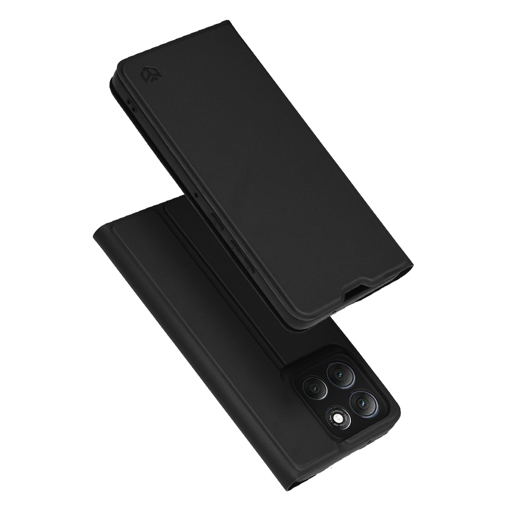 Pouzdro Techsuit Magskin Book pro Motorola Moto G86 Power černé