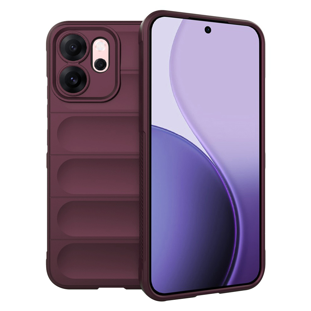 Techsuit Magic Shield pro Oppo Reno14 F Reno14 FS 5G v barvě bordeaux