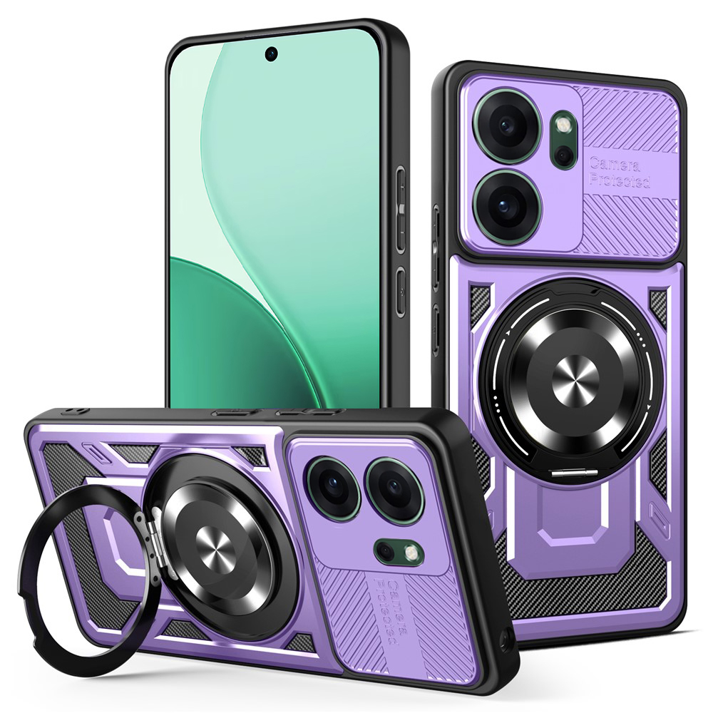 Techsuit RuggedCam pro Oppo Reno14 F Reno14 FS 5G fialová