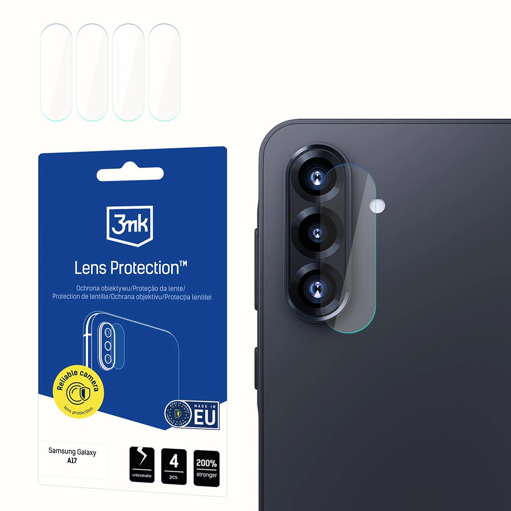 3mk Lens Protection (4 pack) Samsung Galaxy A17 5G / A17 4G čirý