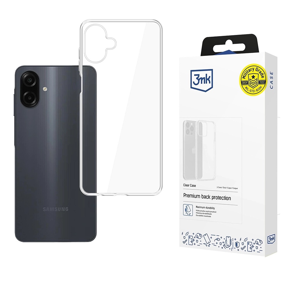3mk Clear Case Samsung Galaxy A07 4G Průhledný